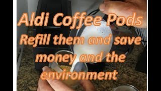 Aldi Coffee Pods  Refilling and Price Comparison [upl. by Tia989]