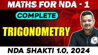 NDA Maths  Trigonometry  NDA 1 2024  Defence Wallah [upl. by Aohk624]