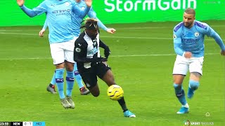 Allan SaintMaximin DRIBBLED PAST Man City [upl. by Drugge]