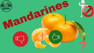 MANDARINE  Bienfaits et contre indications  BecTherapy [upl. by Alleirbag927]