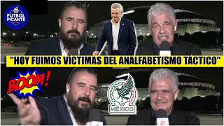 TUCA TAJANTE el futbol que juega SELECCIÓN MEXICANA en este momento es INFUMABLE  Futbol Picante [upl. by Etnuahs175]