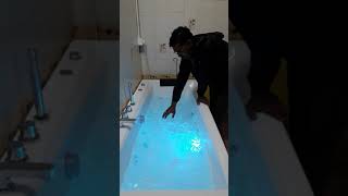 Jaquar kubix bathtub whirlpool Jacuzzi installation video [upl. by Winou]