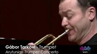 Gábor Tarkövi  Arutunian Trumpet Concerto [upl. by Yldarb]