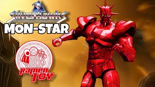 Ramen Toy Silverhawks Mon Star Figure review [upl. by Neeli]