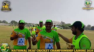 3rd NATIONAL DEAF CRICKET CHAMPION SHIP LAHORE  DDCAM live cricket pdca [upl. by Ayotna]