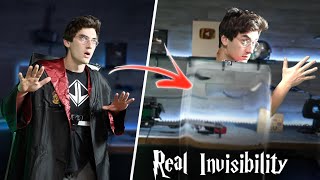 Real Invisibility Cloak Using Artificial Intelligence  Harry Potter Invisibility [upl. by Ecinereb]