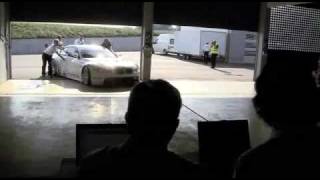 2008 BMW M3 E92 ALMS racing car roll out promotional video [upl. by Lontson]