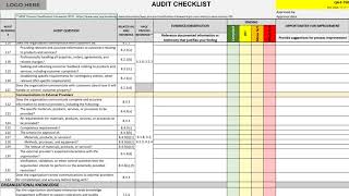 ISO 9001 Audit Checklist [upl. by Deland]