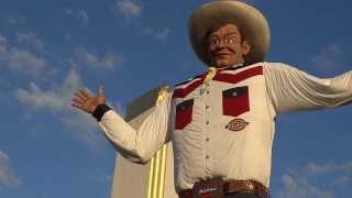 Big Tex speaking about the Pan Am Building at the State Fair of Texas 2013 [upl. by Reseta322]