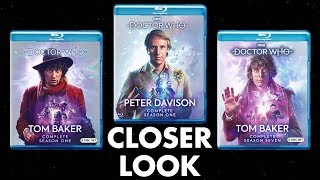 Closer Look  Doctor Who Classic Blurays Seasons 12 18 and 19 [upl. by Acnaiv]