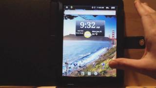 Next3 Tablet Review  NextBook 84quot Android 21 eReader [upl. by Rollecnahc]