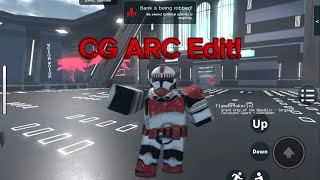 ROBLOX GAR CORUSCANT  Coruscant Guard ARC morph review [upl. by Ailalue]