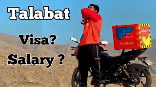 talabat salary in dubai 2024  talabat food delivery dubai [upl. by Tserrof]