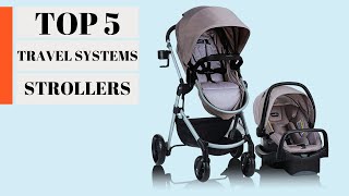 TOP 5 Best Travel Systems Strollers 2024 [upl. by Cacia560]