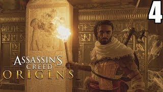 Assassins Creed Origins  Épisode 4  Exploration de Tombeau [upl. by Idnat]