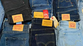 Official levis leftover branded jeans in very standard prices [upl. by Alyahs510]