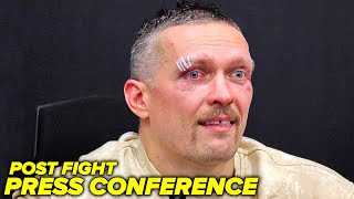 Oleksandr Usyks EMOTIONAL Full Post Fight Press Conference vs Tyson Fury • Fury vs Usyk [upl. by Hastings499]