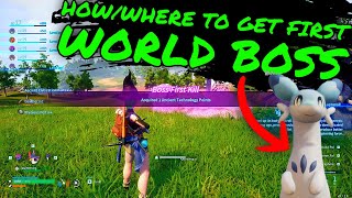 PALWORLD OPEN WORLD BOSS Chillet GUIDE Where to FIND and CAPTURE [upl. by Annoid]