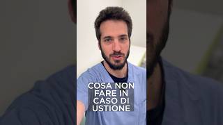 Nurse On Social  Cosa fare in caso di ustione [upl. by Birgitta]