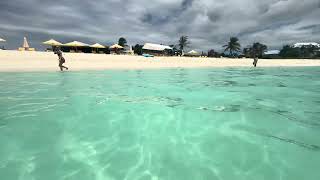 Crystal Blue Caribbean Waters of Shoal Bay East Anguilla [upl. by Fiore]