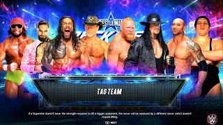 WWE 2K23 EPIC 8Man Tag Team Elimination Match  Ultra Realistic Graphics RTX 4090 [upl. by Aveer461]