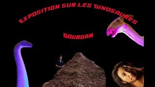 HS  quotEXPOSITIONquot SUR LES DINOSAURES A DOURDAN [upl. by Trahern]