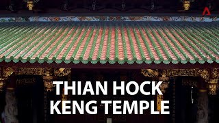 Thian Hock Keng Singapores Oldest Hokkien Temple  Aerial Singapore  CNA Insider [upl. by Rehttam]