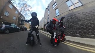 Group ride from E Scooter Clinic Caledonian Rd London [upl. by Magdalen]