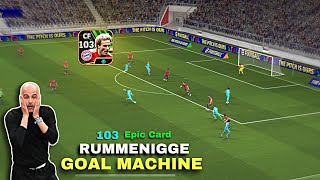 efootball Rummenigge 103 Gameplay Review 🔥  The Goal Machine 😍🔥efootball [upl. by Annenn]