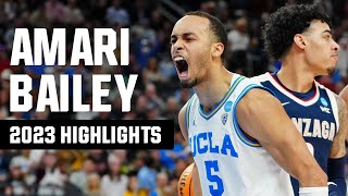 Amari Bailey 2023 NCAA tournament highlights [upl. by Reynold]