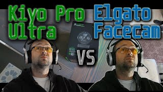 Razer Kiyo Pro Ultra vs Elgato Facecam  Low light greenscreen comparison  GameWithSki [upl. by Louis]