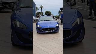 Maserati Granturismo in Monaco short shorts youtubeshorts fyp monaco [upl. by Behnken330]