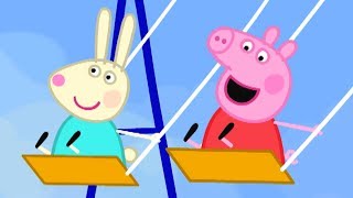 Peppa Pig Świnka Peppa po Polsku  Świnka Peppa na placu zabaw  Bajki Po Polsku [upl. by Drallim976]