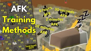 All Of The Best AFK Skilling Methods in OSRS [upl. by Anemolif]