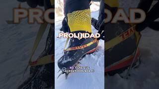 Ponete bien los Crampones Consejos Tutorial Tips Montañismo trekking Hiking Hike Nieve ok [upl. by Atilek]