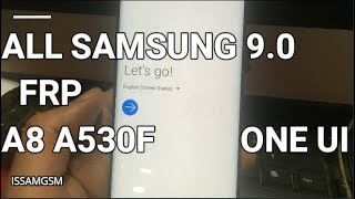 Samsung Galaxy A8 A530F How to Remove FRP Android ONE UI 10 90 [upl. by Evania]