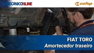 Substituição dos amortecedores traseiro da Fiat Toro 18 AT6 [upl. by Kayley]