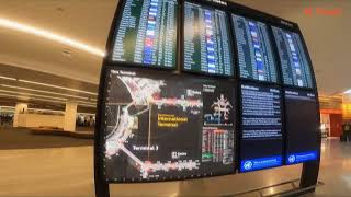 Walking Tour San Francisco International Airport International Terminal G Gates [upl. by Hsetirp]