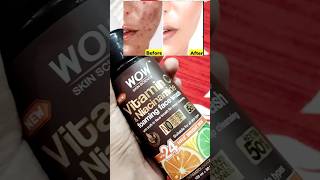 Wow vitamin c niacinamind face wash wow wowfacewash [upl. by Nybor]