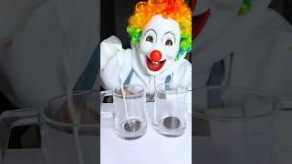 CLOWNS SECRET OREO SECRET EXPERIMENT 🍪👻😱shorts funny comedy ytshorts tiktok viral food [upl. by Rickie]