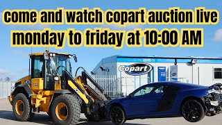 Copart Auto AuctionLive Stream [upl. by Meekahs]