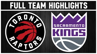 Toronto Raptors vs Sacramento Kings  November 6 2024 [upl. by Ssilb]