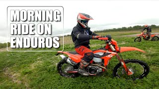 Enduro Ride  New Beta 350  Some Trails And A Wee Jump [upl. by Wolfy473]