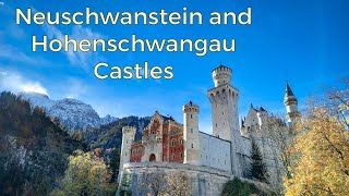 Neuschwanstein and Hohenschwangau Castles Germany [upl. by Zurn]