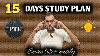 PTE  15 Days Study Plan  Golden tips amp tricks 2024  PTE ACADEMIC POINT [upl. by Sternlight]