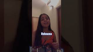 Rehnuma song  Shreya Ghoshal song cover [upl. by Sonitnatsnok]