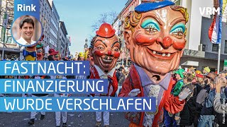 Stadt hat Finanzierung des Rosenmontagszugs verschlafen [upl. by Crocker]