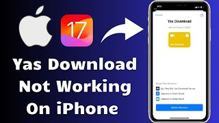 How To Yes Download Not Working In iPhone [upl. by Aleck]