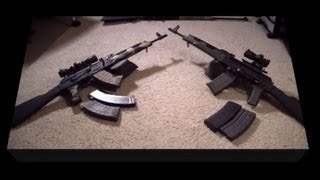 Saiga 762 vs Saiga 223 [upl. by Able201]