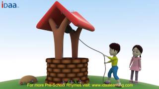 JACK AND JILL  IDAA 3D Animation English Nursery rhymes [upl. by Edana928]